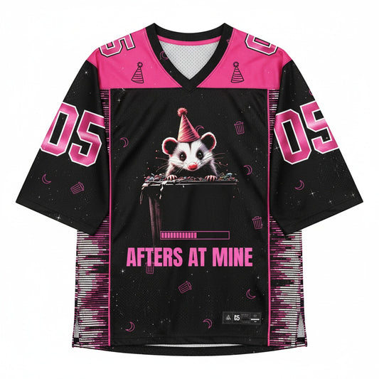Afters At Mine Mesh Jersey — design