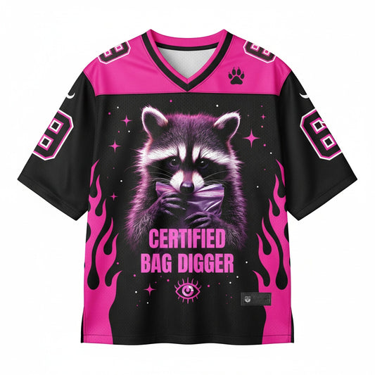 Certified Bag Digger Mesh Jersey — design