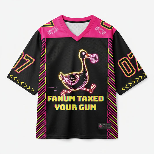 Fanum Taxed Your Gum Mesh Jersey — design