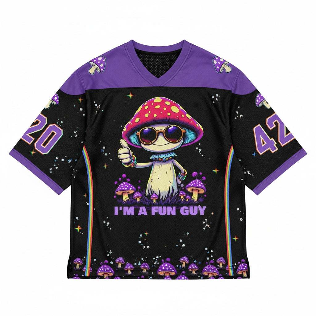 I'm A Fun Guy Mesh Jersey — design