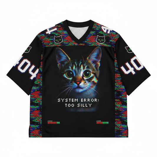 System Error: Too Silly Mesh Jersey — design