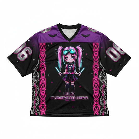 In My Cybergoth Era Mesh Jersey — design