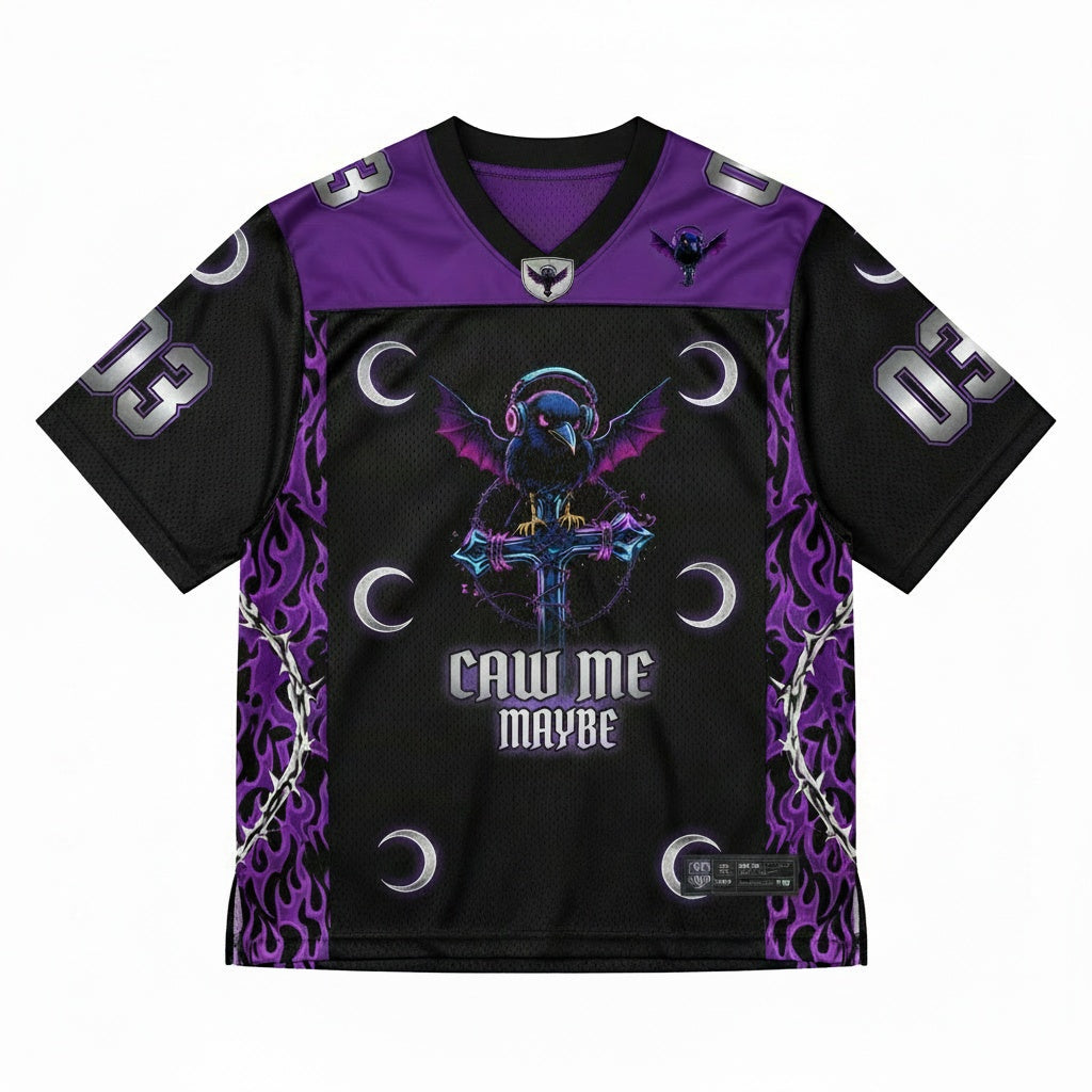 Caw Me Maybe Mesh Jersey — design
