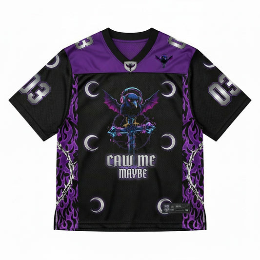 Caw Me Maybe Mesh Jersey — design
