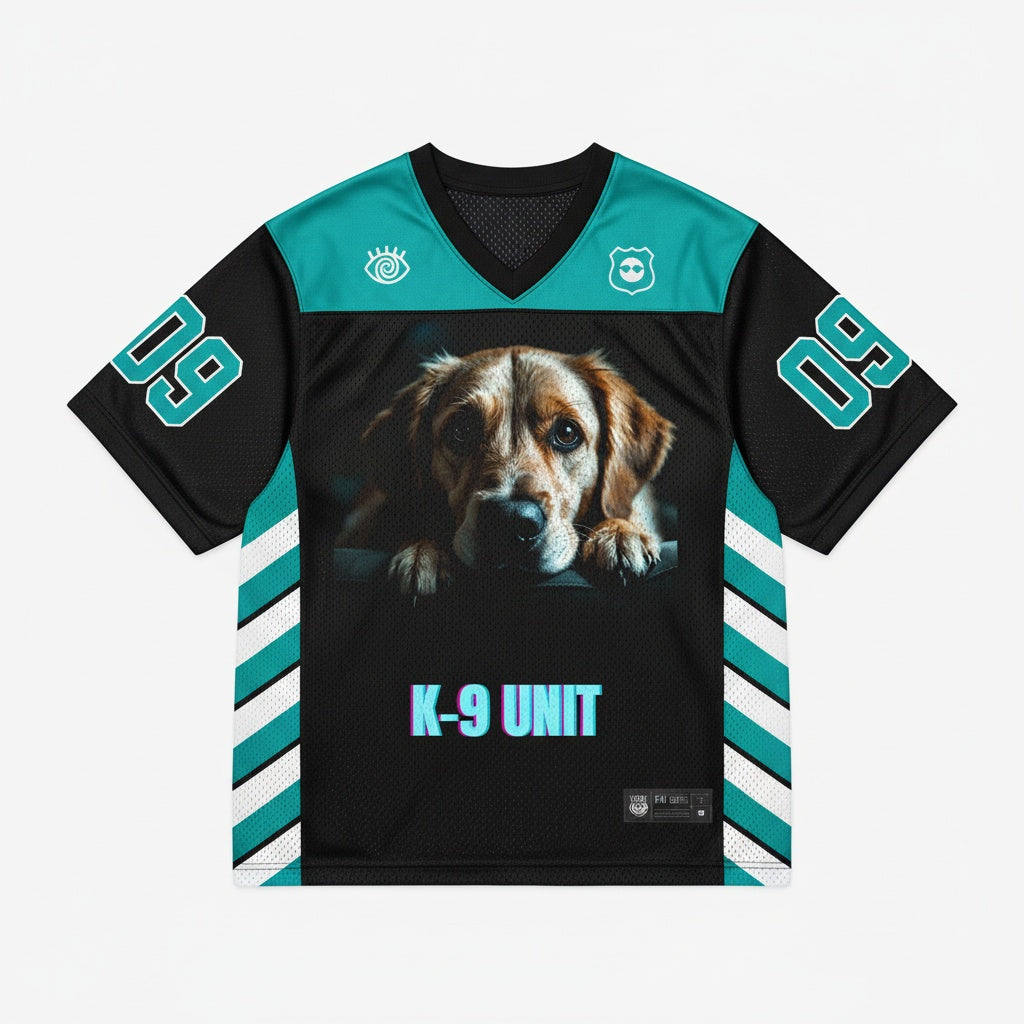 K-9 Unit Mesh Jersey — design