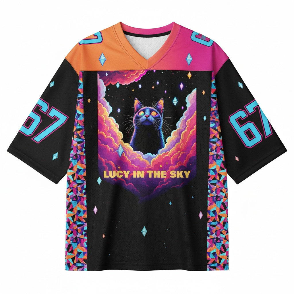 Lucy In The Sky Mesh Jersey — design