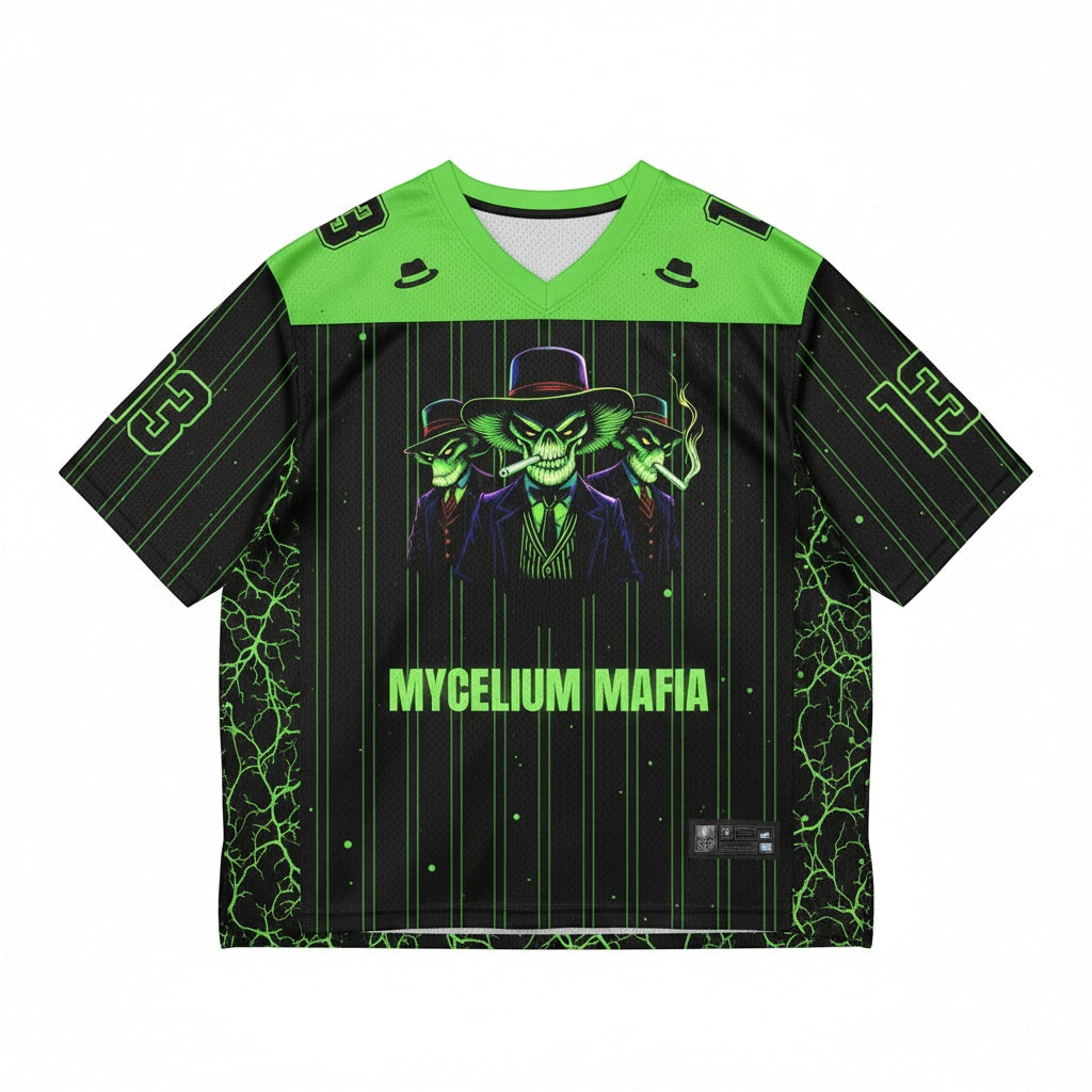 Mycelium Mafia Mesh Jersey — design