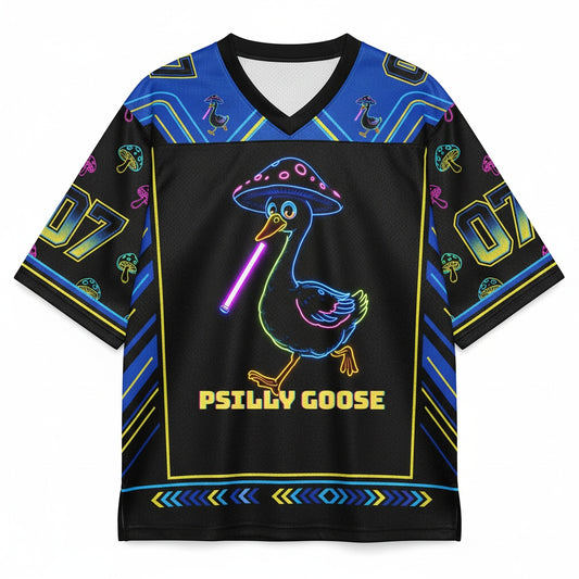 Psilly Goose Mesh Jersey — design