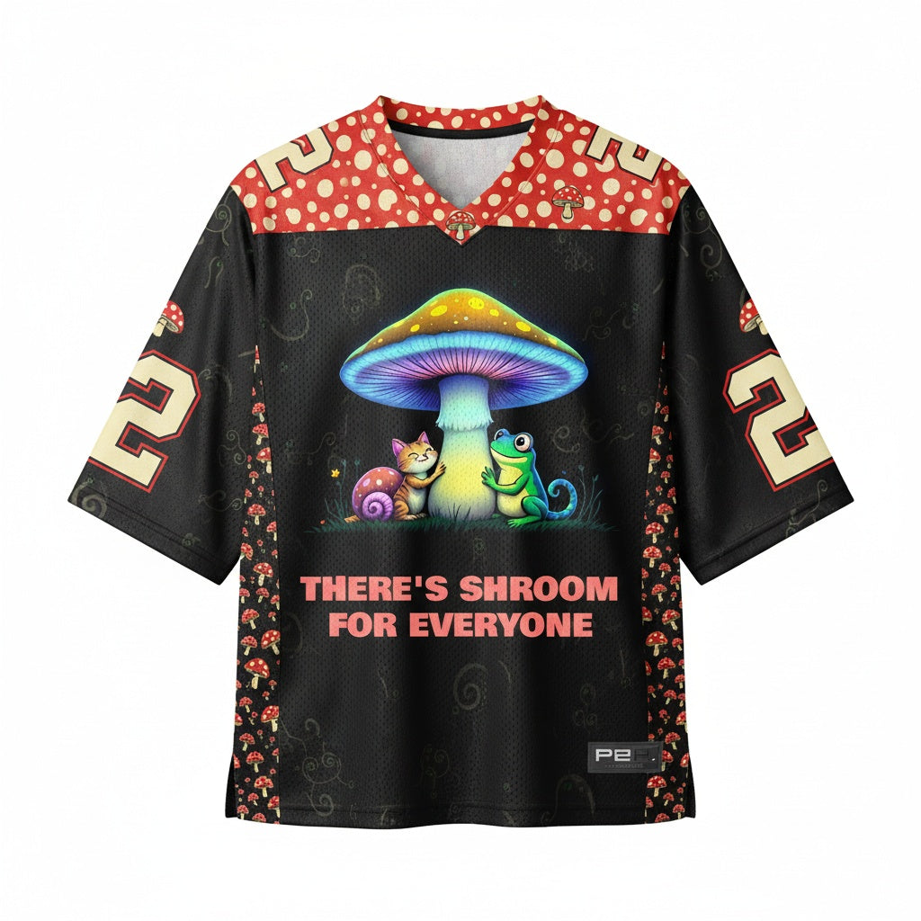 There's Shroom For Everyone Mesh Jersey — design