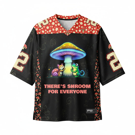 There's Shroom For Everyone Mesh Jersey — design