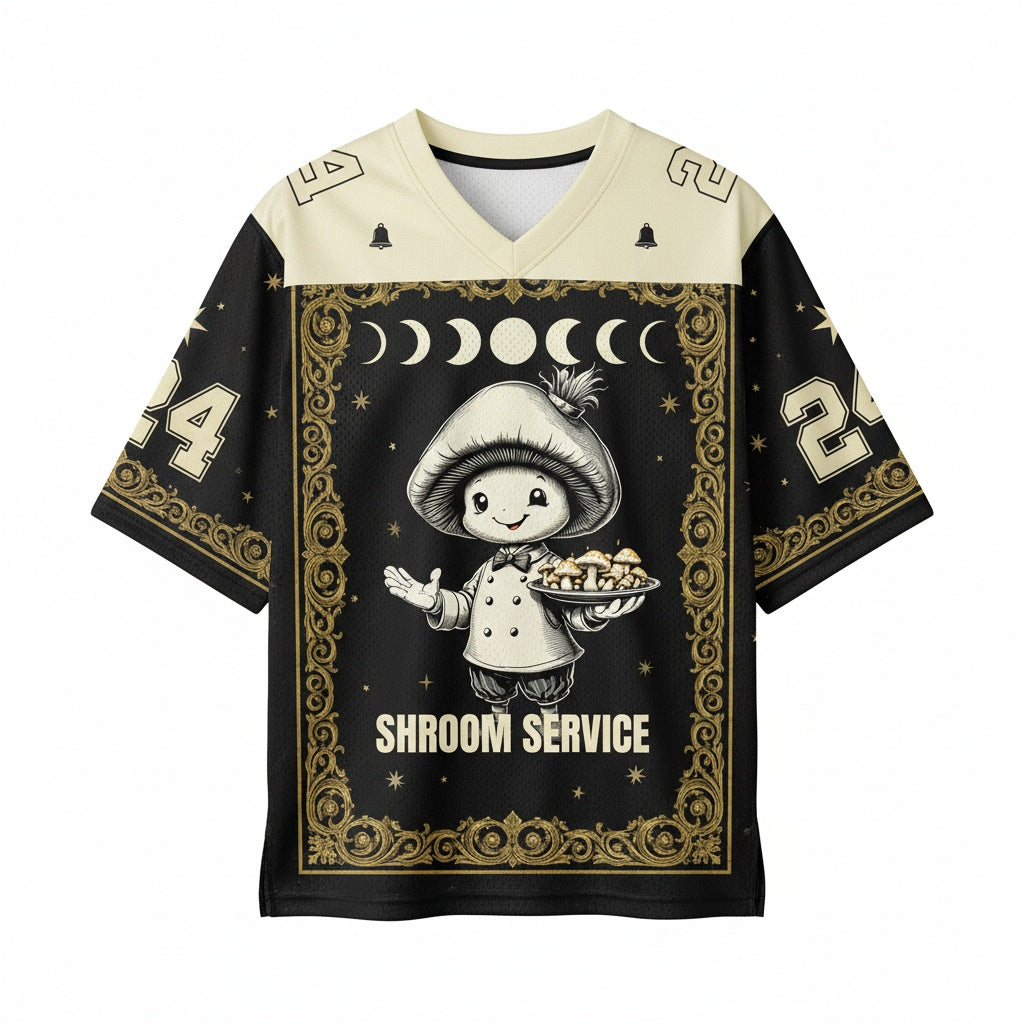 Shroom Service Mesh Jersey — design