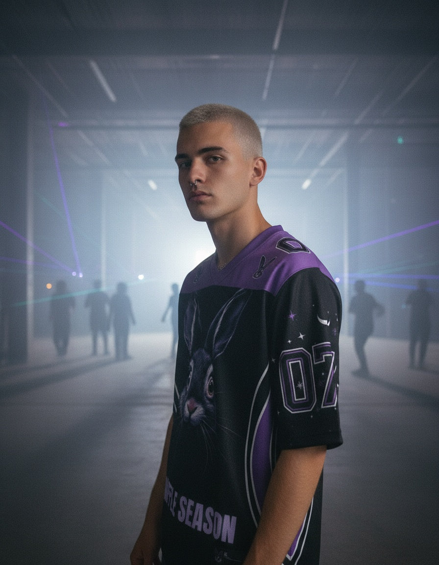 Sniffle Season Mesh Jersey — worn by a model