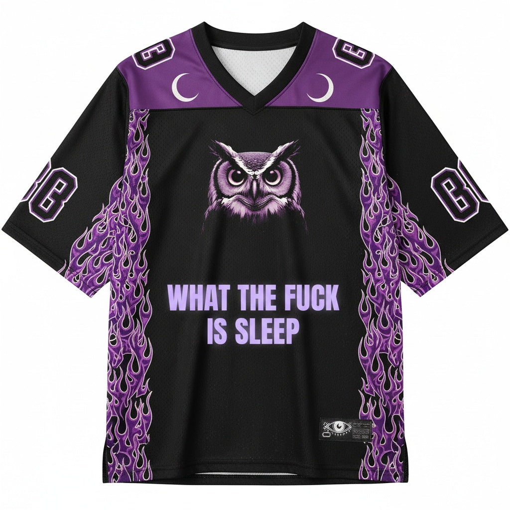 What The Fuck Is Sleep Mesh Jersey — design